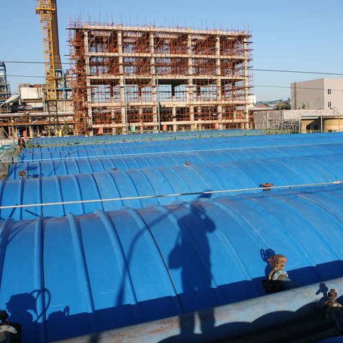 【玻璃鋼污水池蓋板_玻璃鋼集氣罩】- 